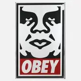 "Obey" by Shepard Fairey, 1970, Farbsiebdruck, offered Feb 2024