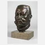 Willy Menzner, Büste Paul von Hindenburg, 1930, Bronze