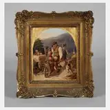Henry Ritter, Die Ausfahrt, 1838, Öl auf Leinwand