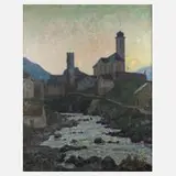 Prof. Ernst Eitner, "Abendschatten", 1911