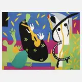 "La Tristesse du roi" by Henri Matisse, Farblithographie, offered Mar 2024