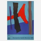 Fritz Winter, Plakat für Olympiade 1972, Farboffset