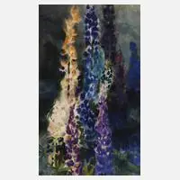 Manfred Riedl, Lupinen, Mischtechnik