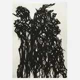 Prof. Max Uhlig, "Les Vignes VII", 2000, Radierung auf Velin