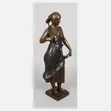 Peter Breuer, Allegorie auf die Industrie, 1879, Bronze