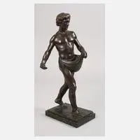 Hugo Kaufmann, Sämann, 1918, Bronze