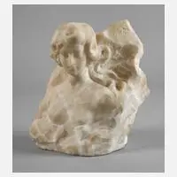 A. Muller, Relief weiblicher Halbakt