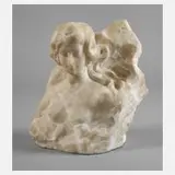 A. Muller, Relief weiblicher Halbakt