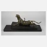 Ganu Gantcheff, Panther und Schlange, Bronze
