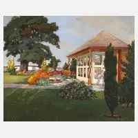 Therese Schachner, Sommertag im Garten