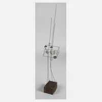 Christoph Böllinger, Kinetische Skulptur, 1939, Federelementen und Drähten