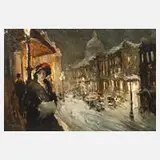 Mikhail Ponomarenko, "Moulin Rouge – Paris Pigalle", 1989, Öl auf Leinwand