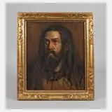 Emil Stratmann, Der Büßer, Öl auf Leinwand