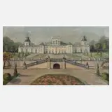 Ewa Wereżyńska, Schloss Wilanów (Warschau), Öl auf Leinwand