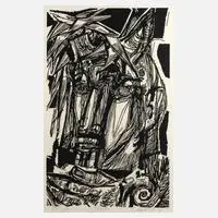 Hans Orlowski, Kopfbildnis, 1962, Holzschnitt