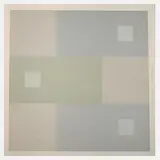 Antonio Calderara, Geometrische Komposition, 1968, Pastelltönen