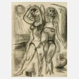 Paul Kuhfuss, "Zwei weibliche Strandfiguren"