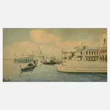 Nerelli, Venedigansicht, Aquarell