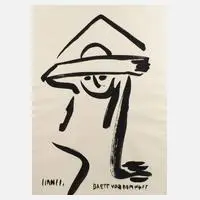 Hans Salcher, "Brett vor dem Kopf"
