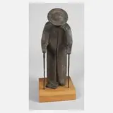 Wilhelm Zimmer, "Spuren der Zeit", 1961, Bronze