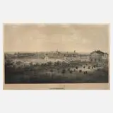 Gustav Frank, Langensalza in Thüringen, Kreidelithographie