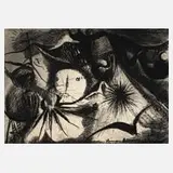 Hermann Naumann, "Die Versuchung des heiligen...", 1965, Zeichnung