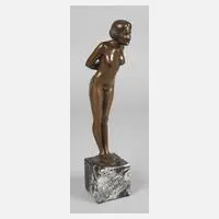 Reinhard Schnauder, weiblicher Akt, Bronze