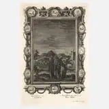 Georg Daniel Heumann, "Die Sterngucker", Kupferstich