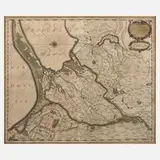 Johannes Janssonius, Kupferstichkarte Schlesien, Kupferstichkarte