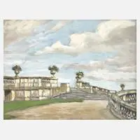 Henry d'Estienne, Château de Saint-Cloud in Paris, Mischtechnik