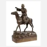 Vasily Yakovlevich Grachev, Kosake zu Pferde, Bronze