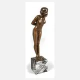 Reinhard Schnauder, weiblicher Akt, Bronze