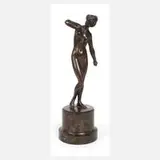 Fritz Richter-Elsner, weiblicher Akt, Bronze