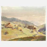 Weyh, "Partie auf der Mühlenbacherhöhe", Öl auf Leinwand