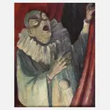 Georg Batscheider, "Bajazzo", Öl auf Leinwand