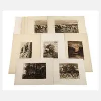 Max Asperger, Graphiksammlung, Radierungen in verschiedenen Farbtönen