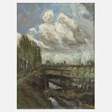 Carl Theodor Meyer-Basel, "Haspelmoor", 1915, Pastellzeichnung auf Karton