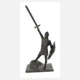 Enrico Butti, Alberto da Giussano, Bronze
