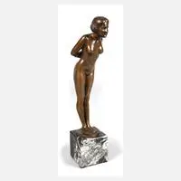 Reinhard Schnauder, weiblicher Akt, Bronze