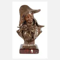 Georges Van der Straeten, Herrenbüste, Bronzes
