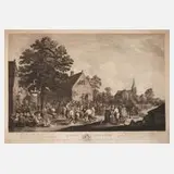David Teniers, "Féte Flamande", Radierung