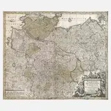 Matthäus Seutter, Karte Norddeutschland, Kupferstich