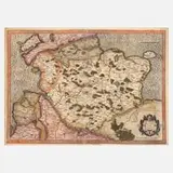Gerardus Mercator, 'Holsatiae Ducatus'', Kupferstich