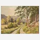 Siegfried Hauffe, Weg am Waldrand