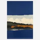 Piero Bolla, Multiple Fragment of Landscape, 1933, Mischtechnik auf lackierter Metallplatte