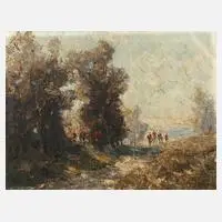 "Herbst" by Otto Eduard Pippel, Öl auf Leinwand und Keilrahmen, offered Dec 2025