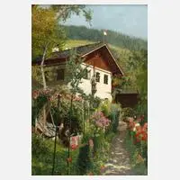 Adolf Schlabitz, Haus des Künstlers, Öl auf Leinwand