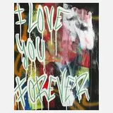Karl Lagasse, "I love you forever", Acryl