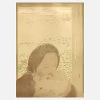 Maurice Denis, "Maternité", Farblithographie