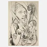 Max Beckmann, "Pierrot und Maske"